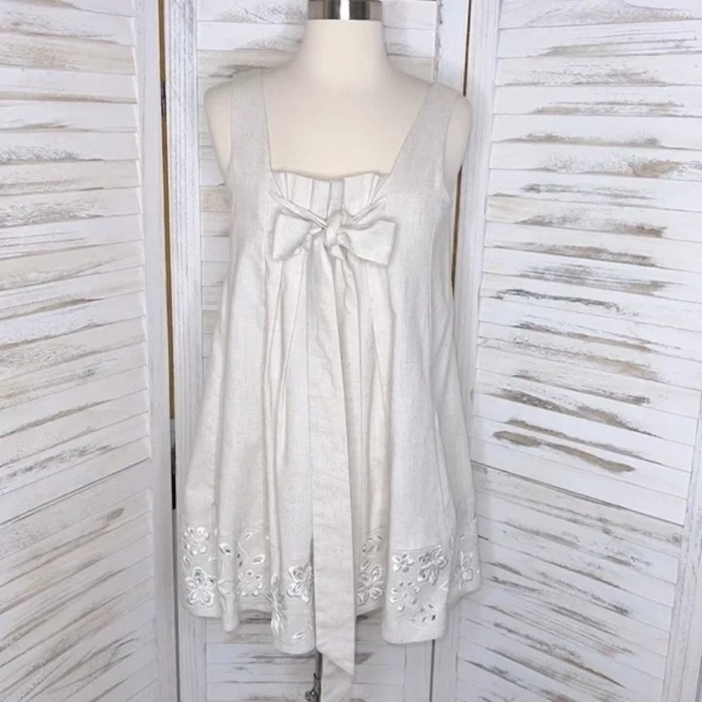 🌾 Anthropologie, Ranna Gill, Ice Memory Swing Dress - Picture 10 of 15
